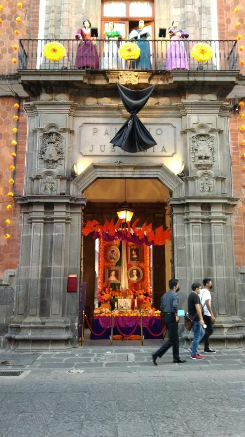 Hostal Azul Puebla Centro Historico Екстер'єр фото
