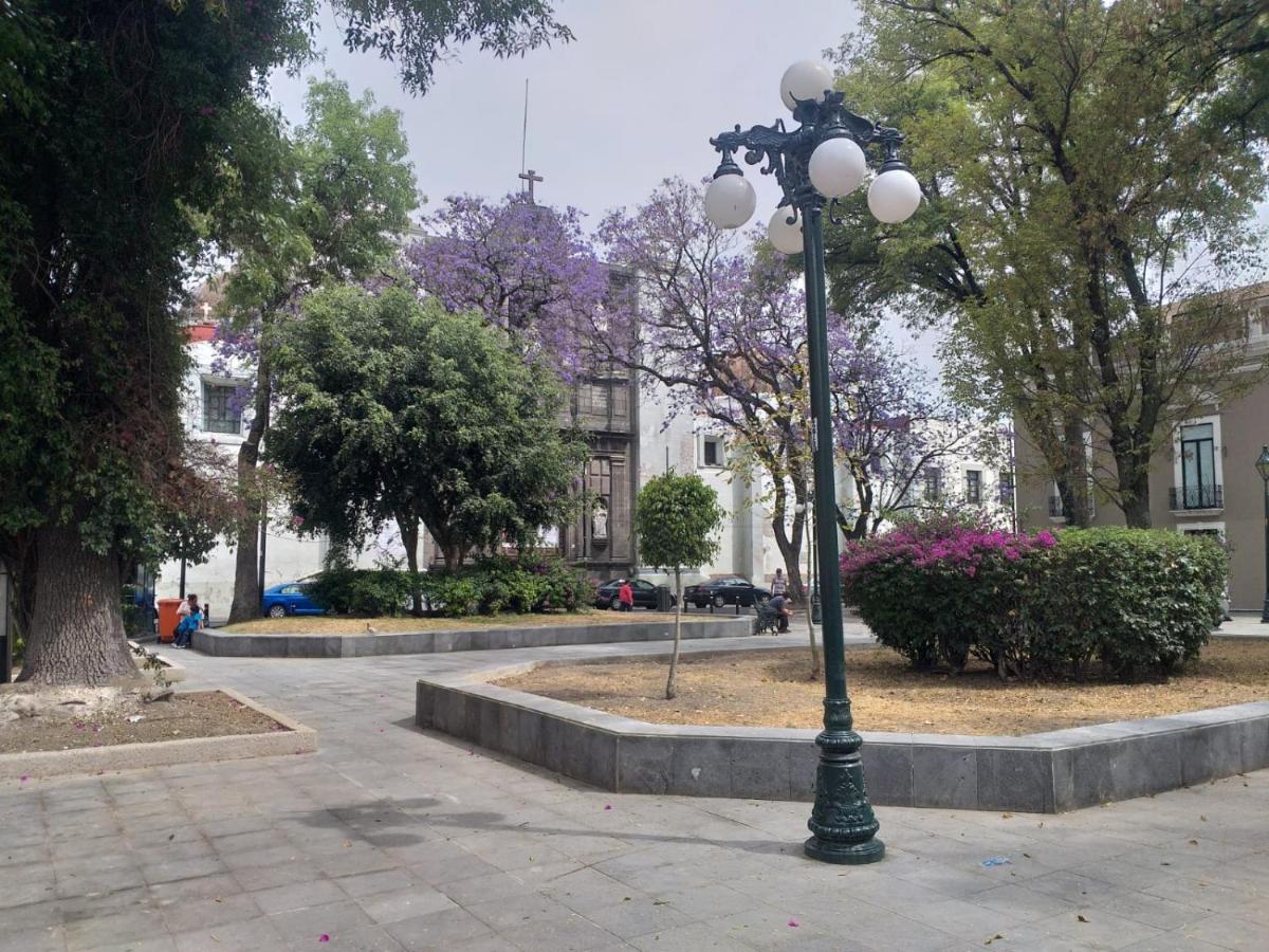 Hostal Azul Puebla Centro Historico Екстер'єр фото