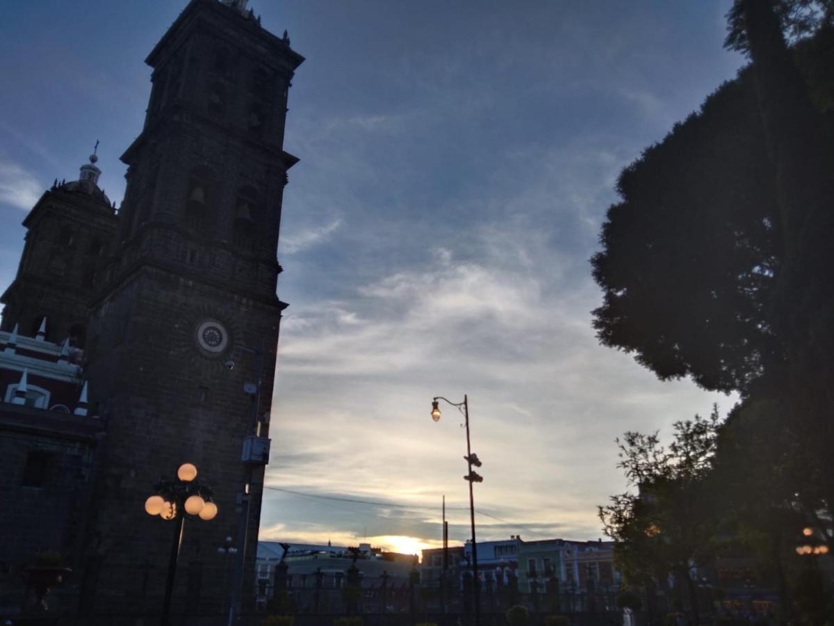 Hostal Azul Puebla Centro Historico Екстер'єр фото