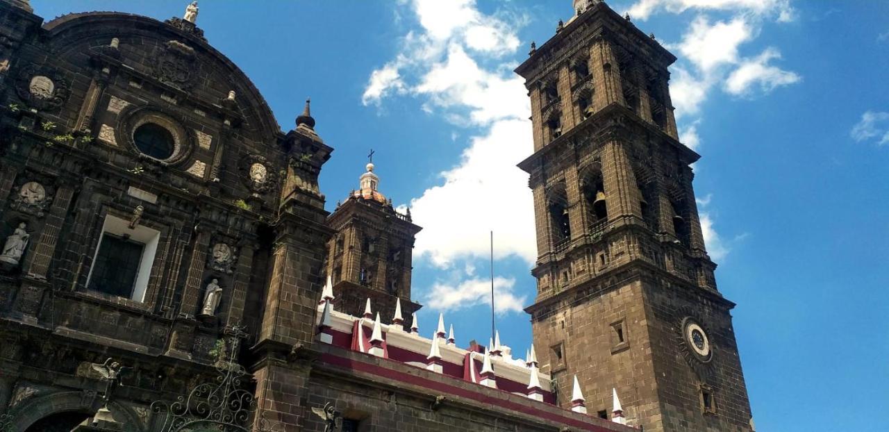 Hostal Azul Puebla Centro Historico Екстер'єр фото